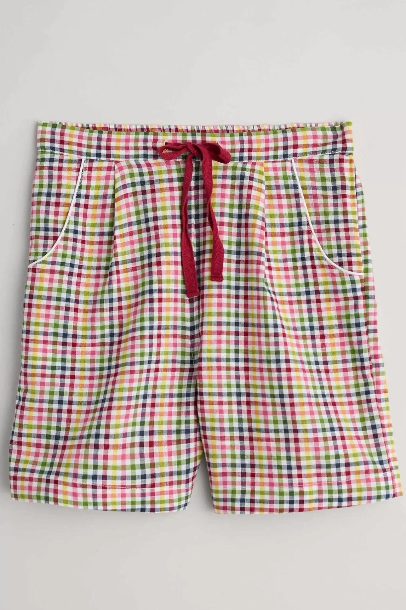 Women Seasalt Cornwall Senara Checked Summer Pyjamas
