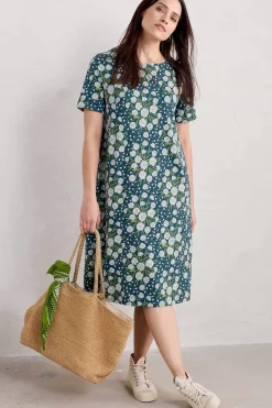 Women Seasalt Cornwall Short-Sleeved Pipers Dress