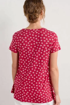 Women Seasalt Cornwall Short-Sleeved Risso Top