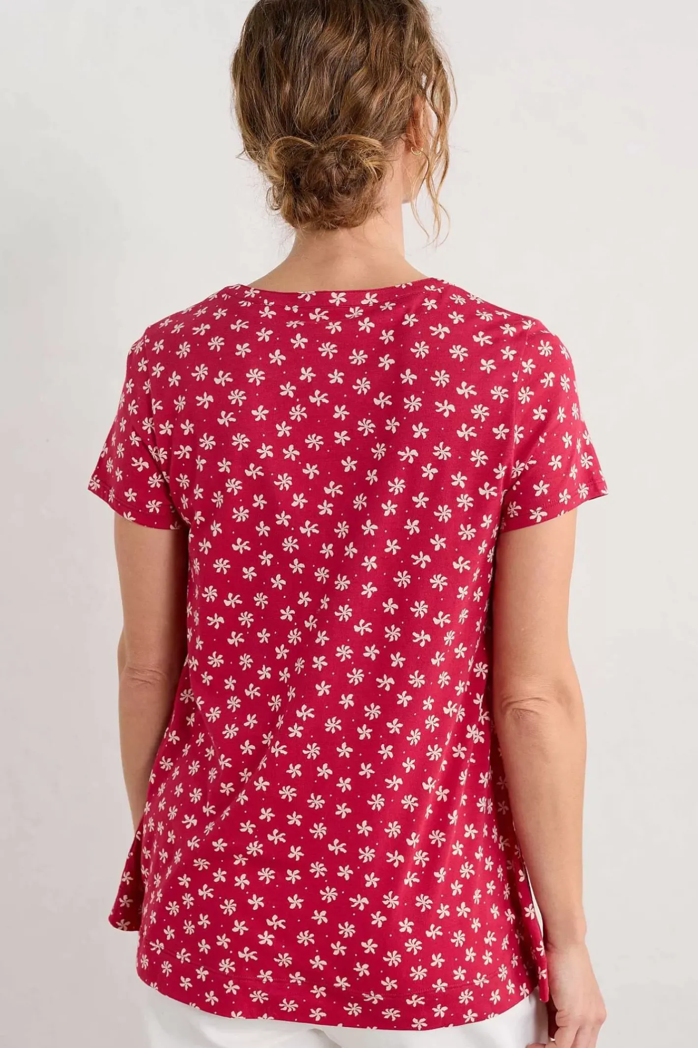 Women Seasalt Cornwall Short-Sleeved Risso Top