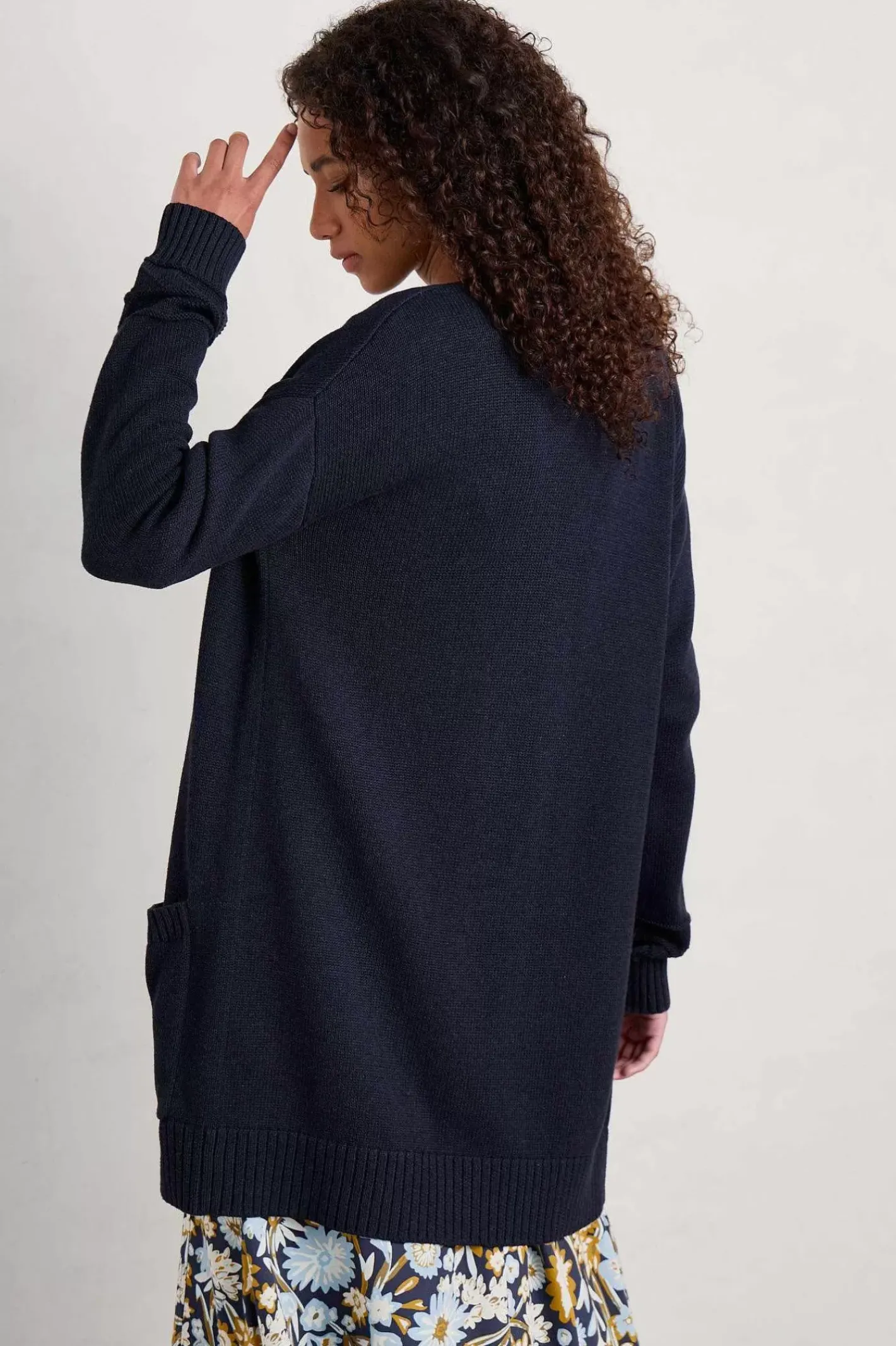 Women Seasalt Cornwall Southernwood Long Cardigan