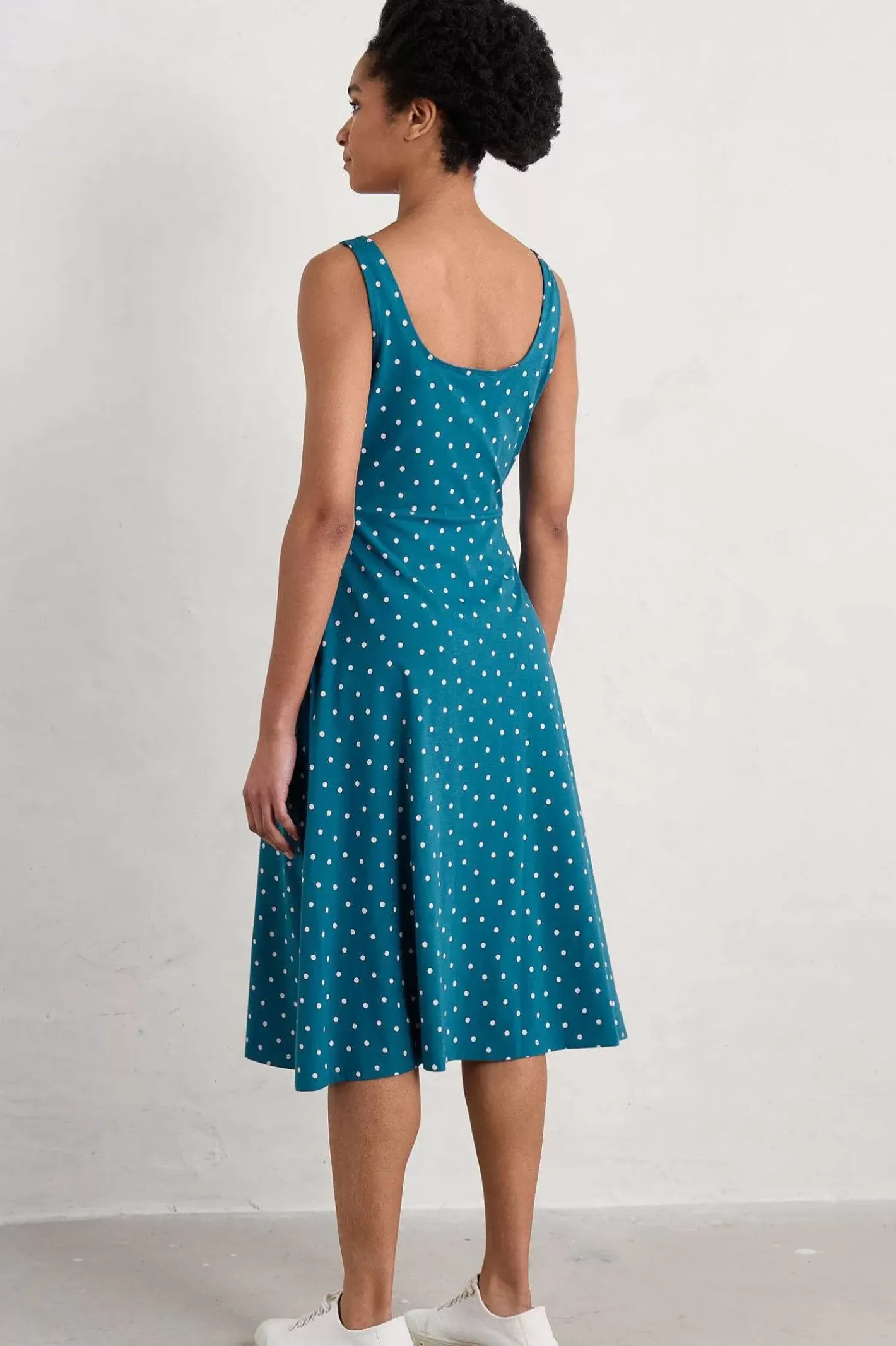 Women Seasalt Cornwall Sun Gleam Jersey Midi Dress