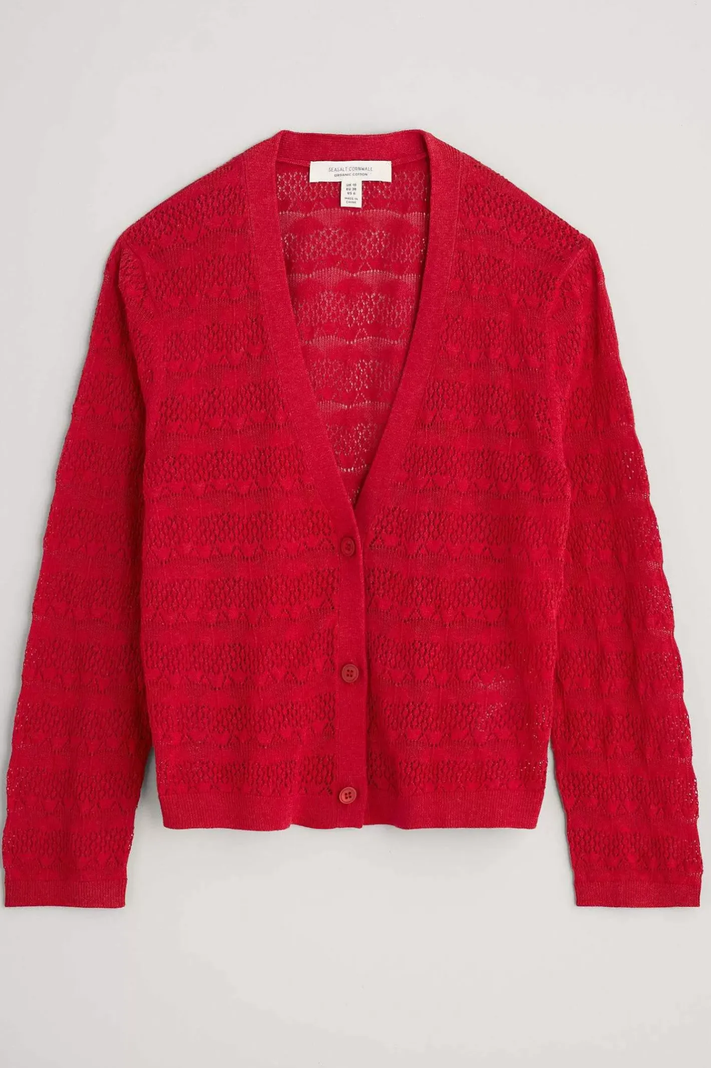 Women Seasalt Cornwall Sweet Day Cotton Cardigan