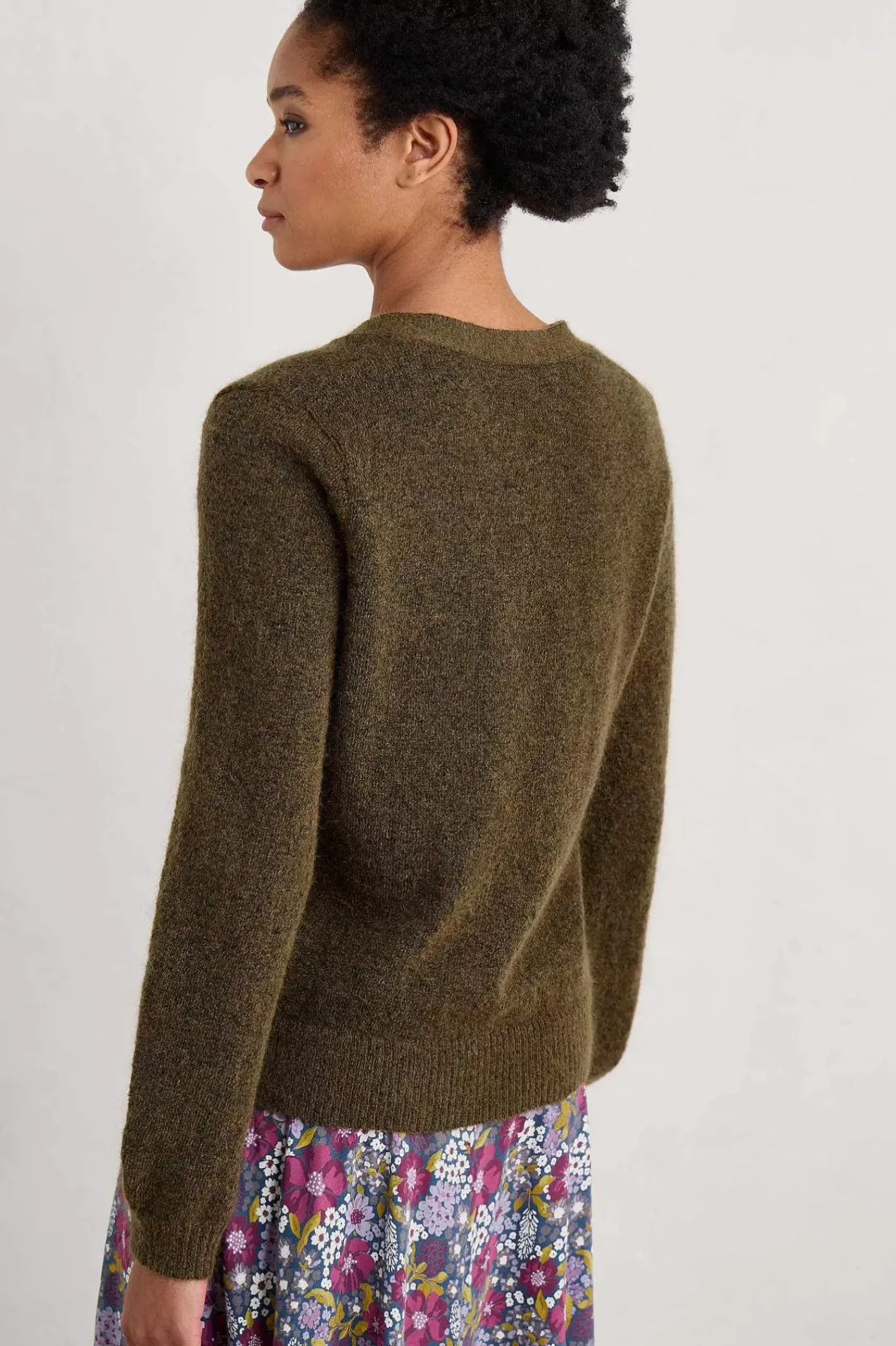Women Seasalt Cornwall Taffle V-Neck Cardigan