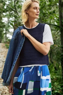 Women Seasalt Cornwall Tepel Knitted Vest