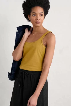 Women Seasalt Cornwall Tidal Drift Jersey Vest