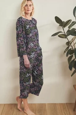 Women Seasalt Cornwall Tree Shadow Jersey Pyjamas