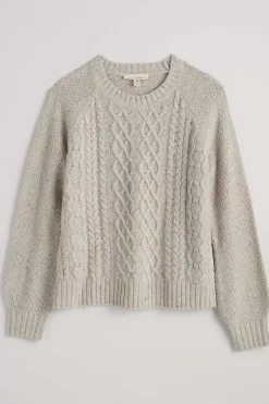 Women Seasalt Cornwall Tressa Cable Knit Jumper