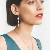 Women Seasalt Cornwall Valency Freshwater Pearl Drop Earrings